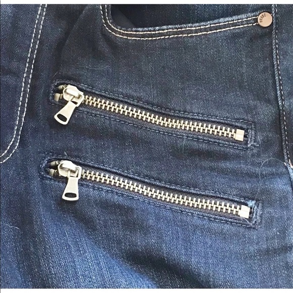 Paige Moto Skinny Jeans - Picture 10 of 12